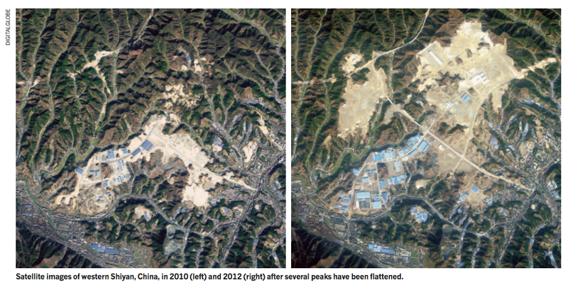 Illustration for article titled Another Massive Geoengineering Experiment is Underway in China